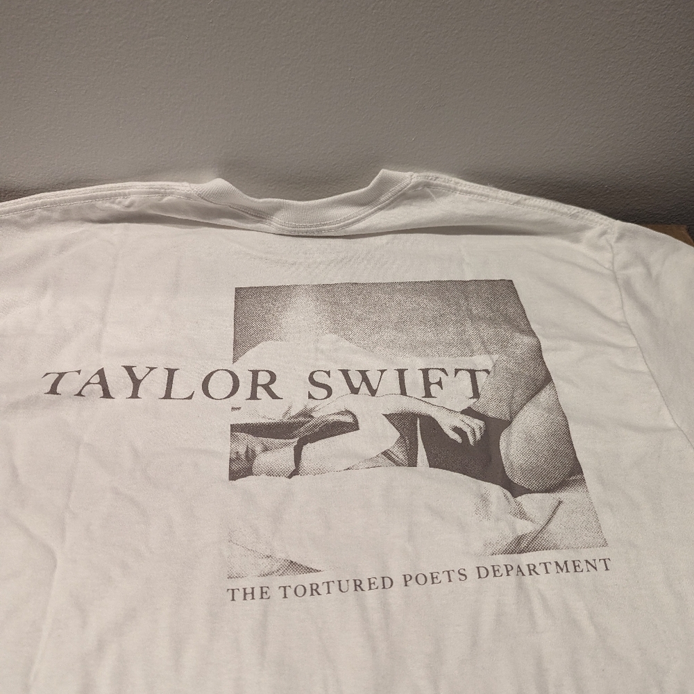Set of 2 Taylor Swift TTPD Capital One tshirts